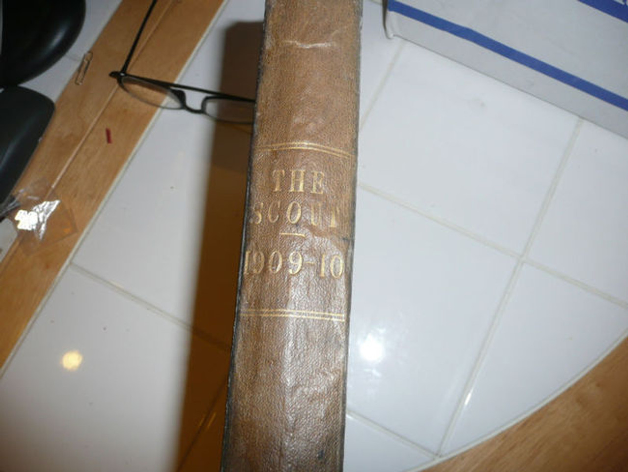 1909-1910 Bound Volume "The Scout" Magazine of the British Boy Scout Association