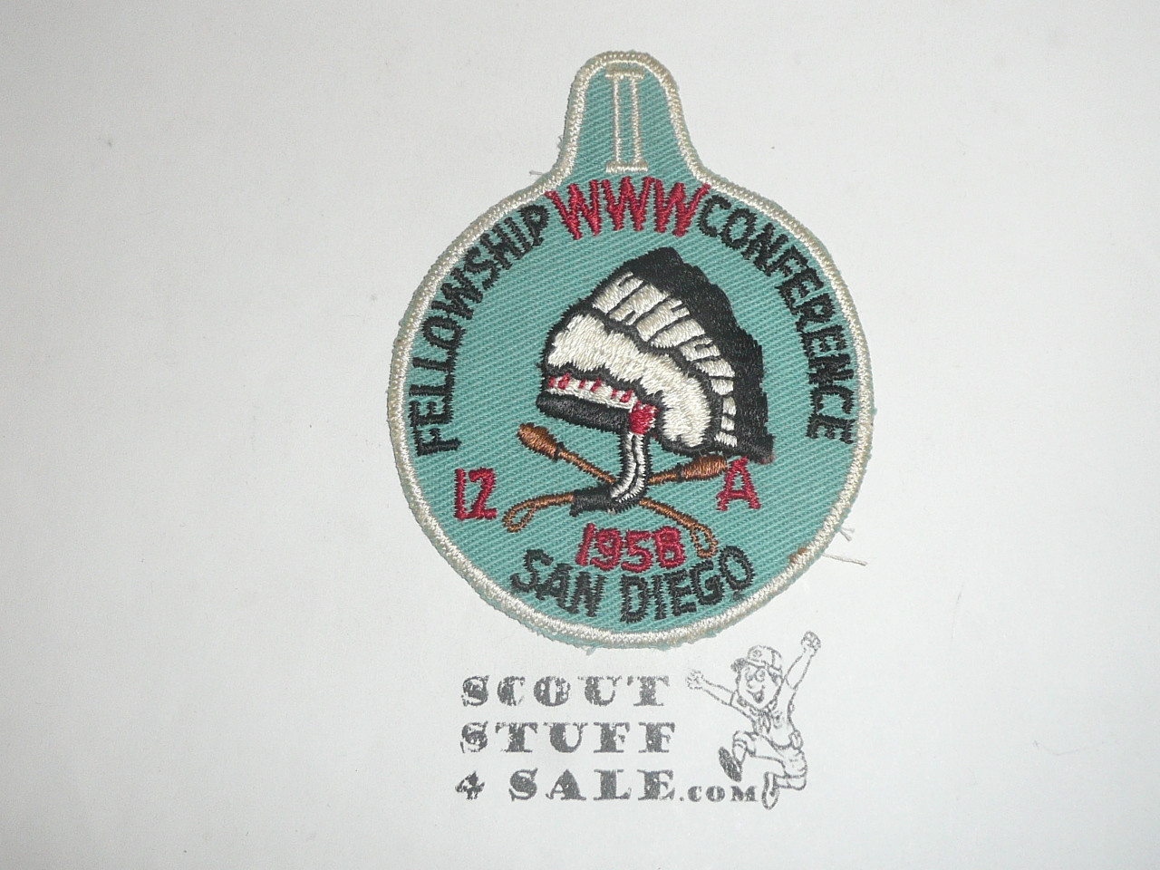 O.A. Area 12-A (XII-A) 1958 Conference Patch - Scout