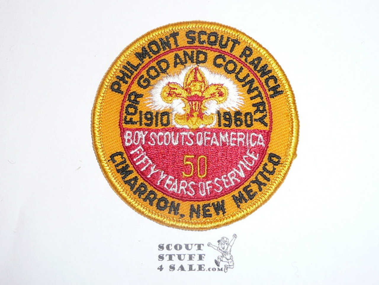 Philmont Scout Ranch, 1960 BSA Fiftieth Anniversary Philmont Patch