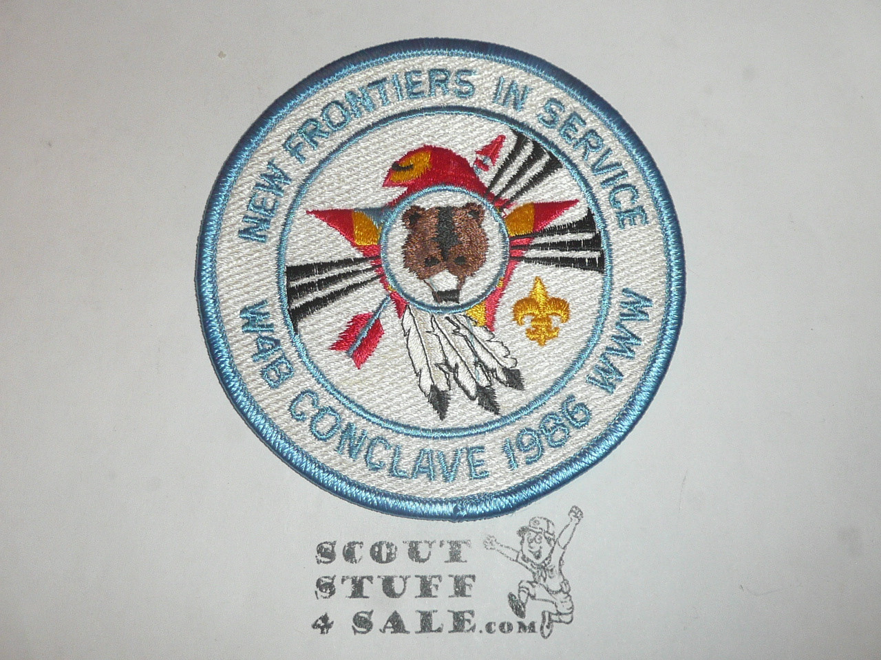 Section W4B 1986 Order of the Arrow Conference Patch - Scout
