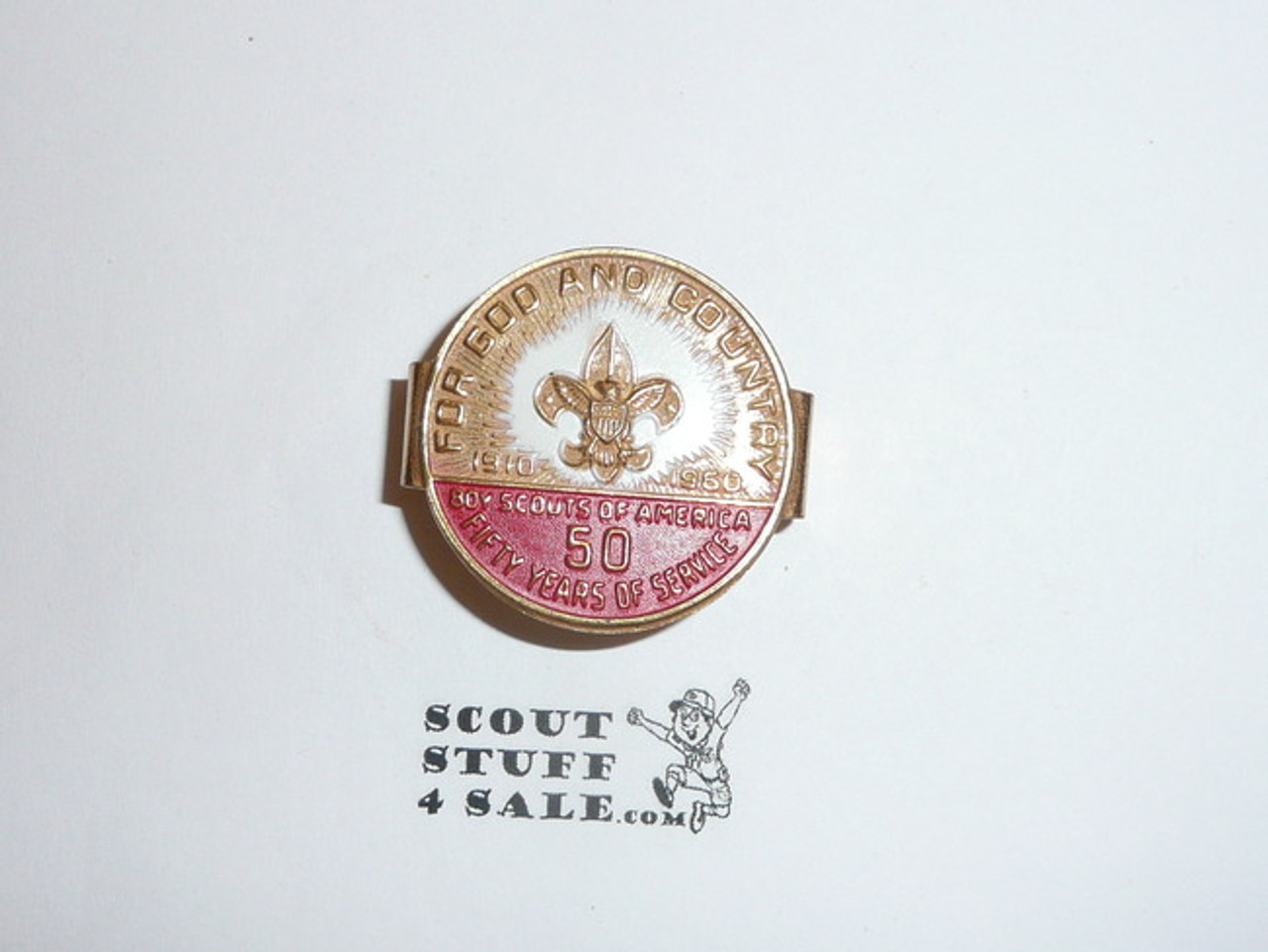 1960 National Jamboree Neckerchief Slide