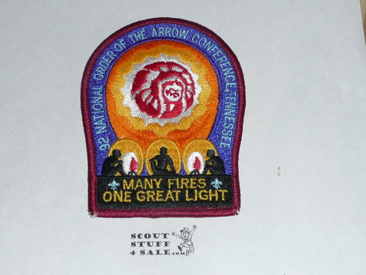 National Order of the Arrow Conference (NOAC), 1992 Patch