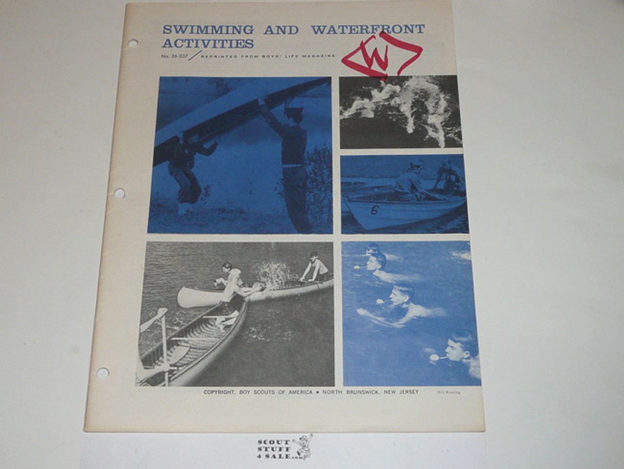 Swimming and Waterfront Activities Boys' Life Reprint #26-037, 1970 Printing
