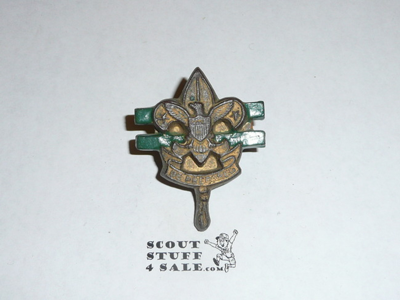 Junior Leader Training Scout Emblem Torchy Neckerchief Slide