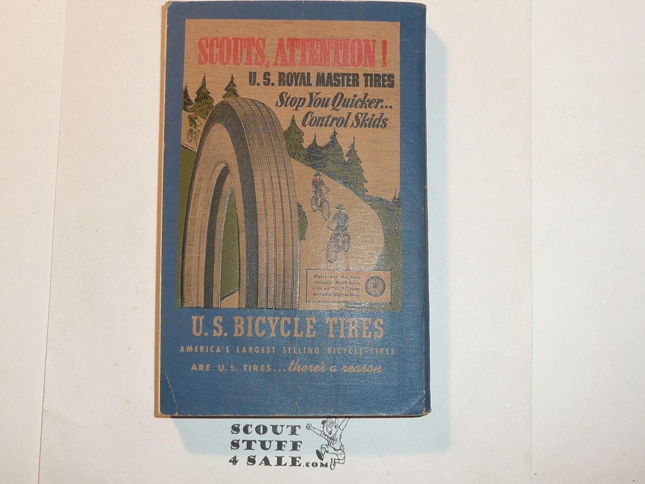 1937 Boy Scout Handbook, Third Edition, Twenty-seventh Printing, Norman Rockwell Cover, near MINT with lt edge wear