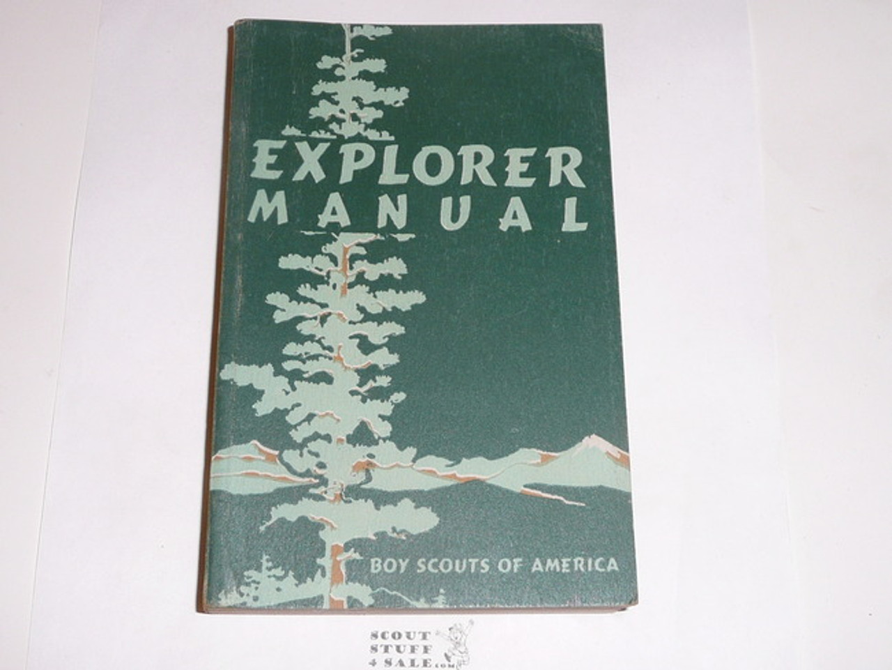 1952 Explorer Scout Manual, First Edition, 1952 Printing