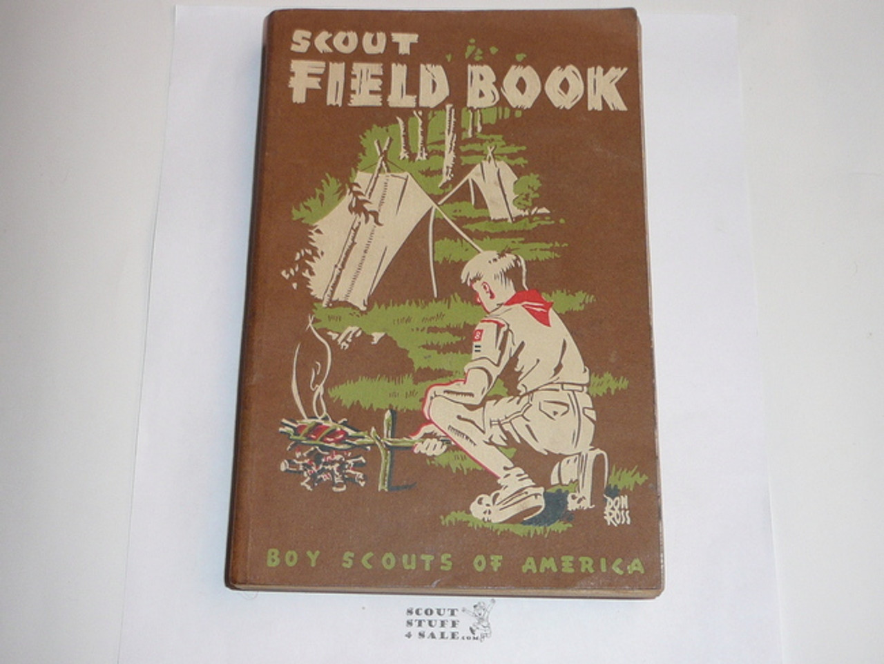 1954 Boy Scout Field Book, First Edition, Ninth Printing, near mint condition