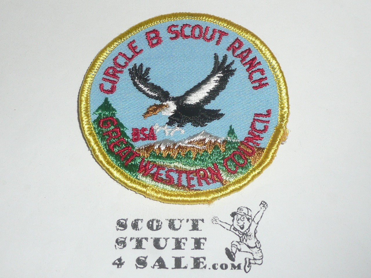 1970'S Circle B Scout Ranch Patch