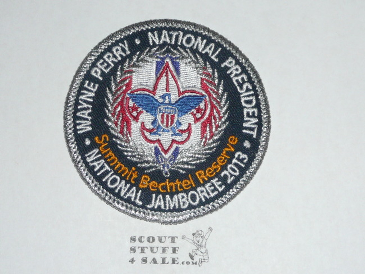 2013 National Jamboree Patch, Wayne Perry National President