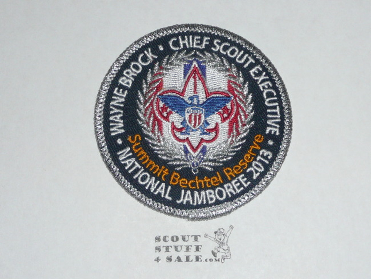 2013 National Jamboree Patch, Wayne Brock Chief Scout Executive