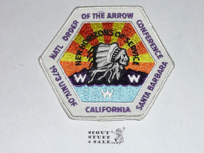 National Order of the Arrow Conference (NOAC), 1973 Patch