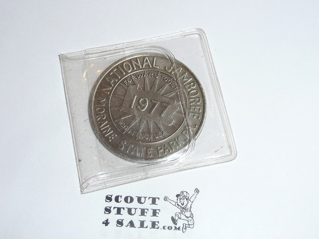 1977 National Jamboree Coin / Token, Pewter color