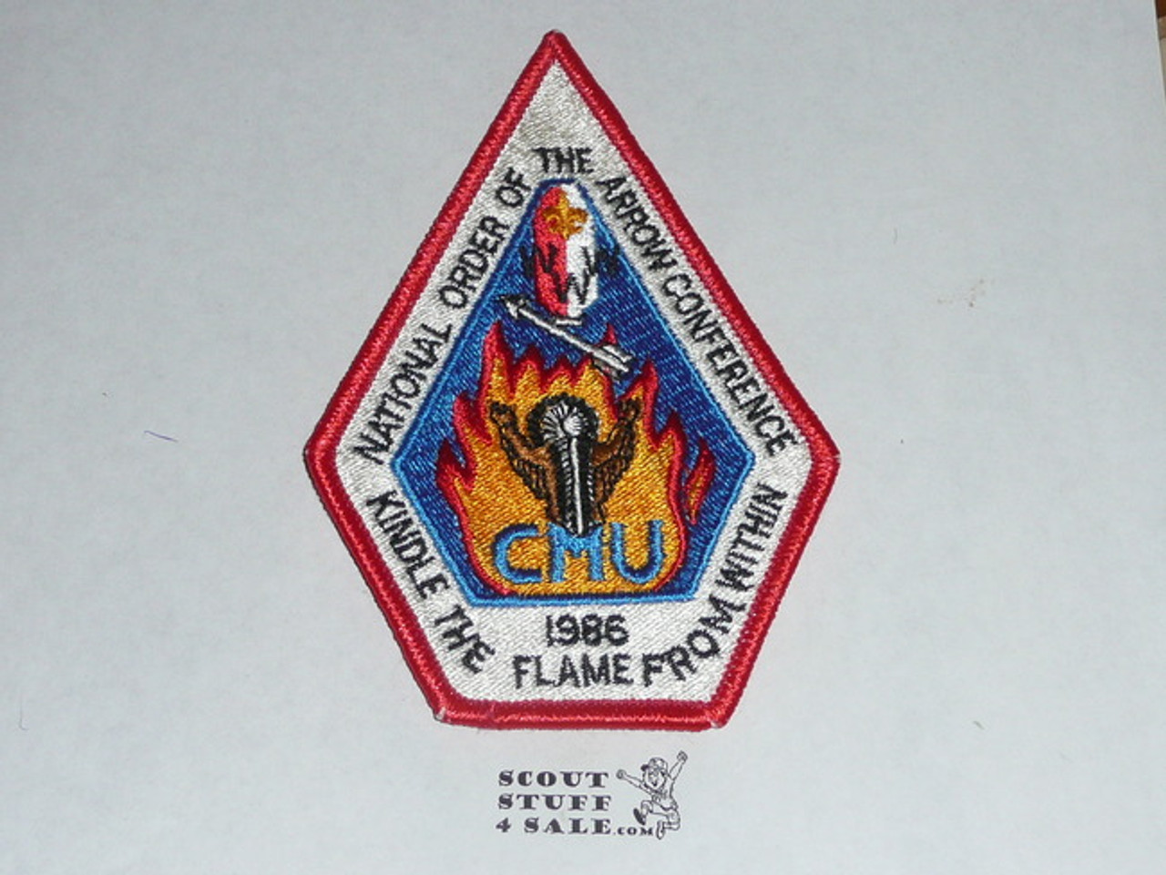 National Order of the Arrow Conference (NOAC), 1986 Patch