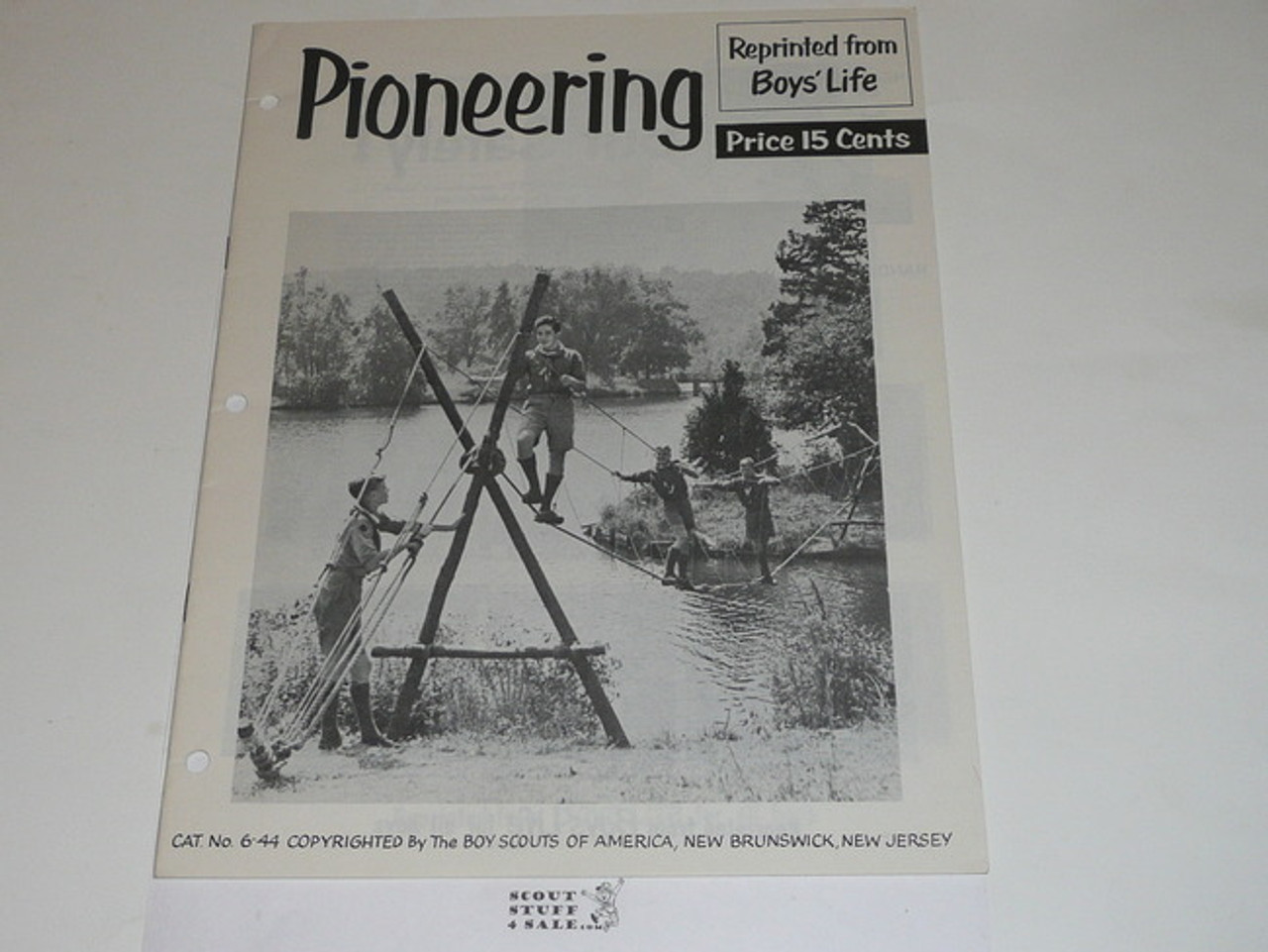 Pioneering Boys' Life Reprint #6-44, 1950's Printing