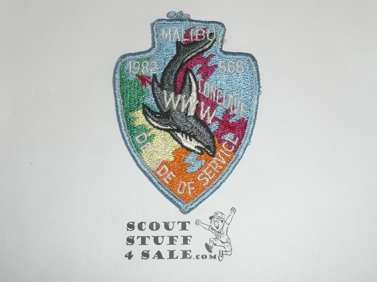 Order of the Arrow Lodge #566 Malibu 1982 Conclave Patch - Scout