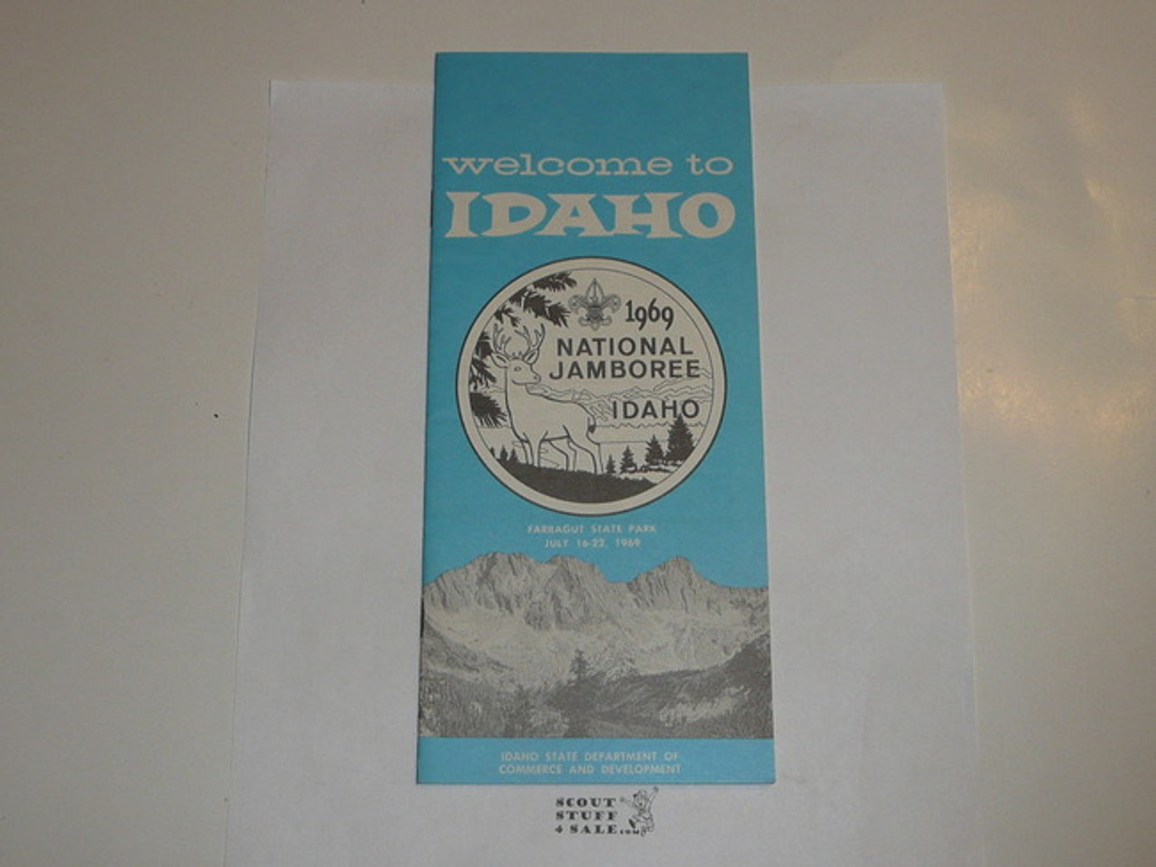 1969 National Jamboree Welcome to Idaho Pamphlet