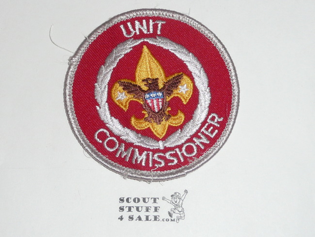 Neighborhood Commissioner / Unit Commissioner Patch (NC11), 1973-?, lt use