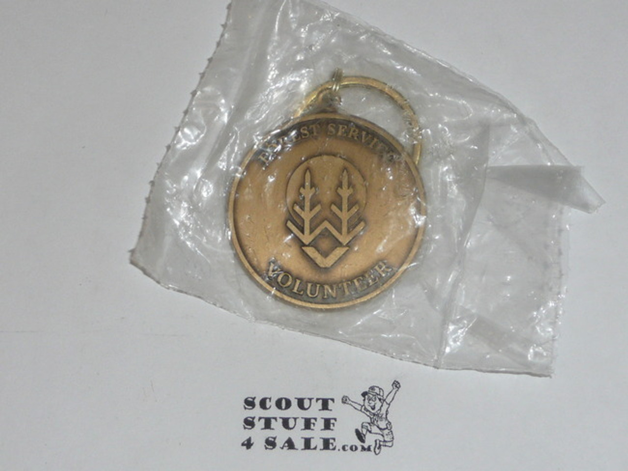 2005 National Jamboree Forest Service Volunteer Key Chain / Token