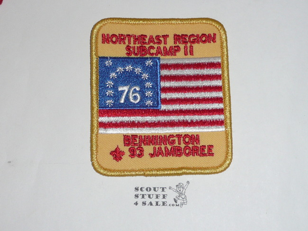 1993 National Jamboree Northeast Region Subcamp 11 Patch