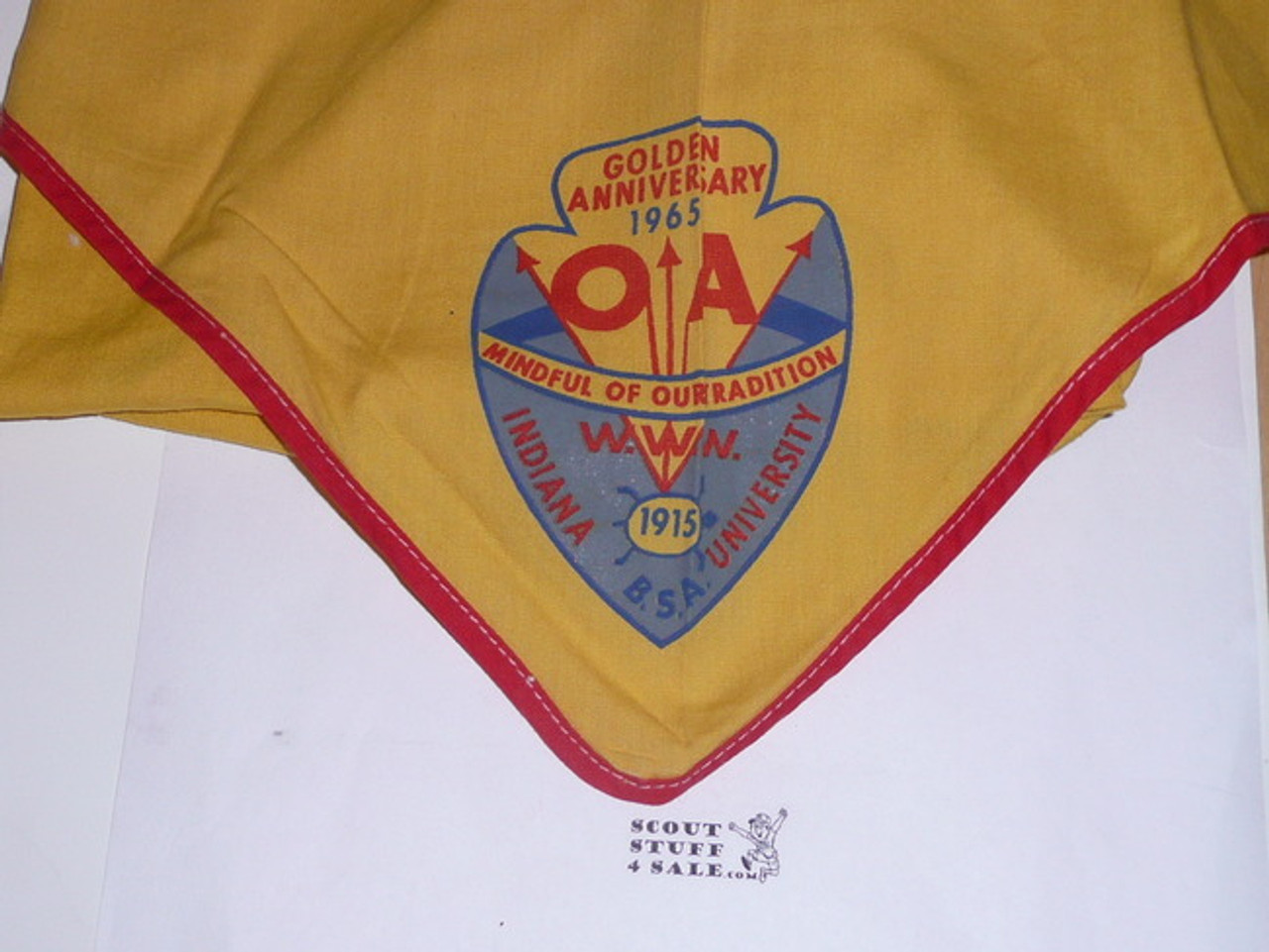 National Order of the Arrow Conference (NOAC), 1965 Neckerchief, Lite use