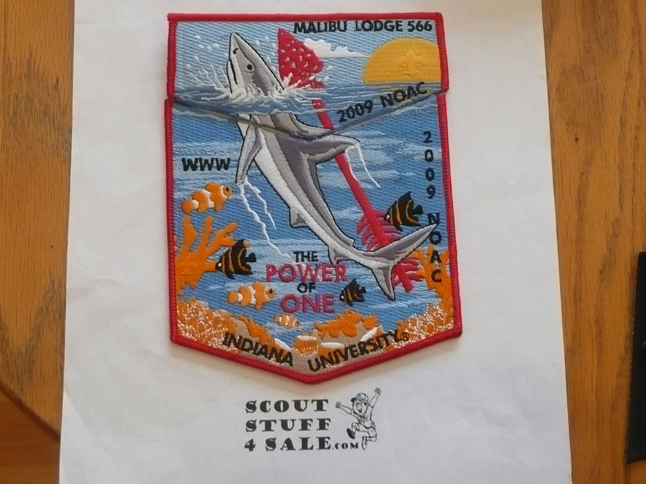 Order of the Arrow Lodge #566 Malibu 2009 NOAC 2 pc Set- Scout