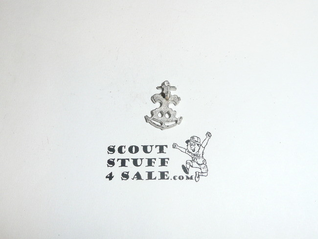 Sea Scout Lapel Pin with anchor and Scout Emblem, 1960's