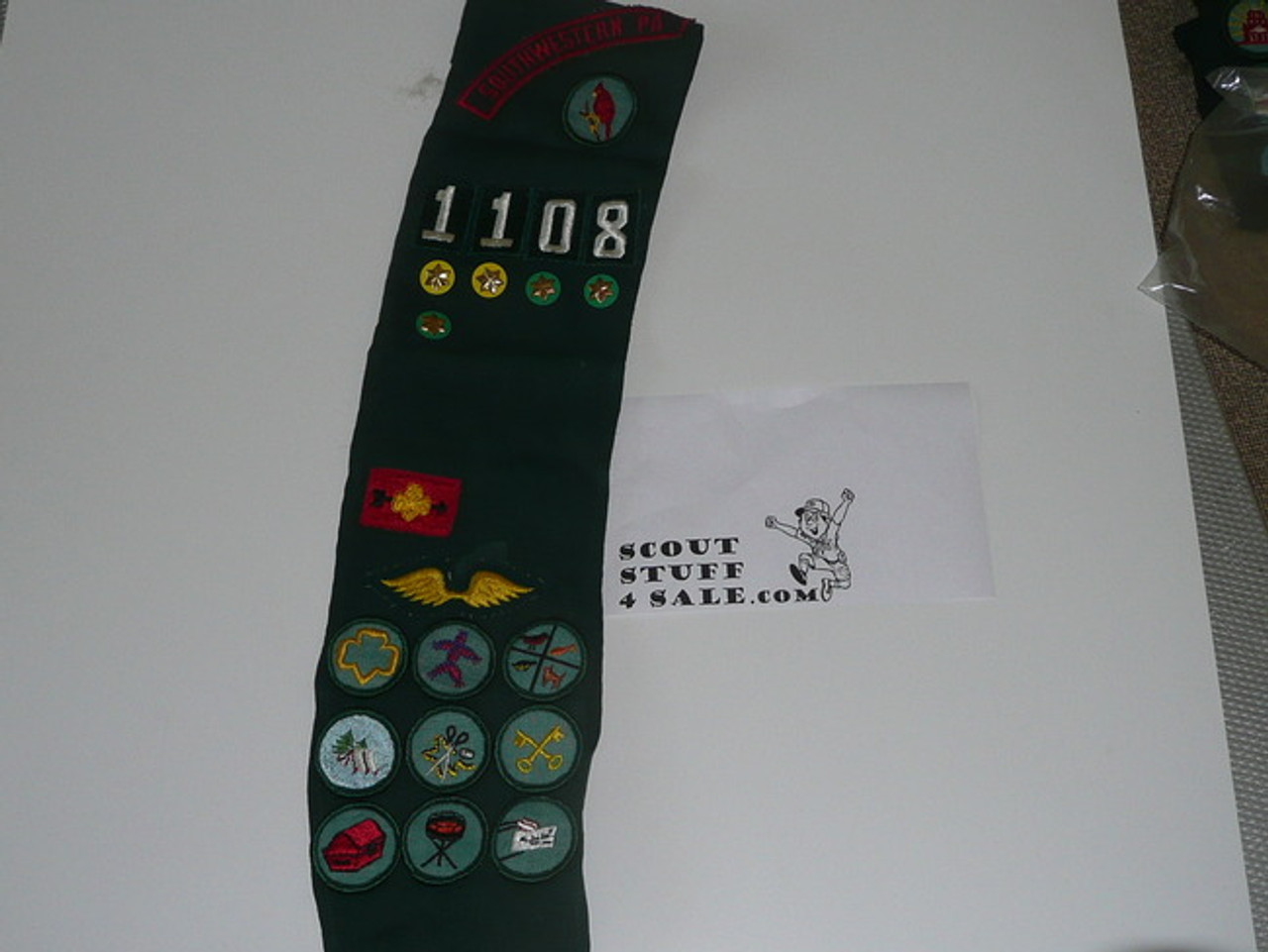 1960's Girl Scout Sash