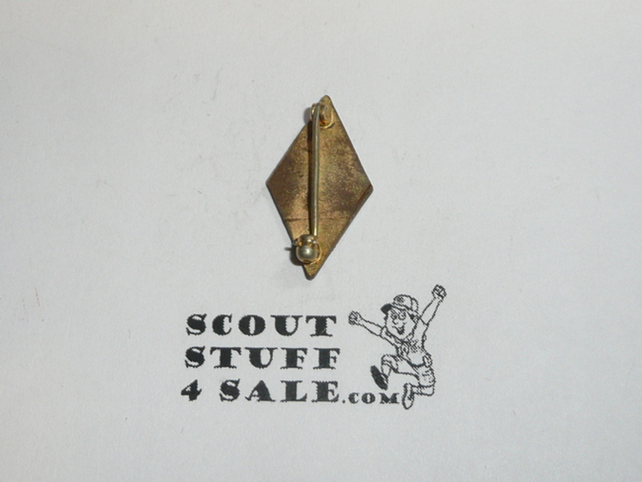 Red Cross Junior Lifesaving Service enemaled Scout Pin, 1920's, some enamel missing