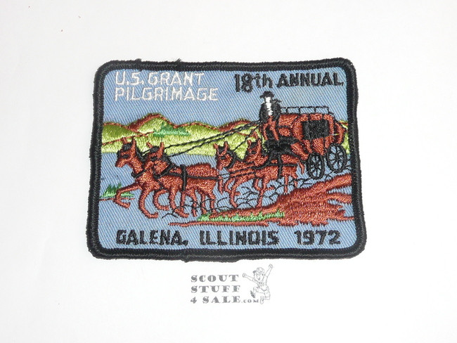1972 U.S. Grant Pilgrimage Patch
