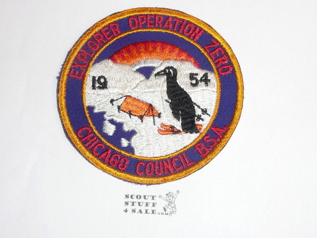 Chicago Council, 1954 Explorer Operation Zero Patch