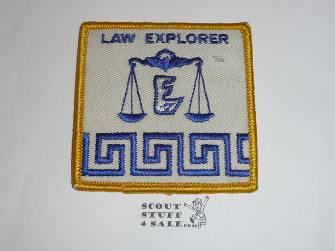 Law Explorer Scout Patch