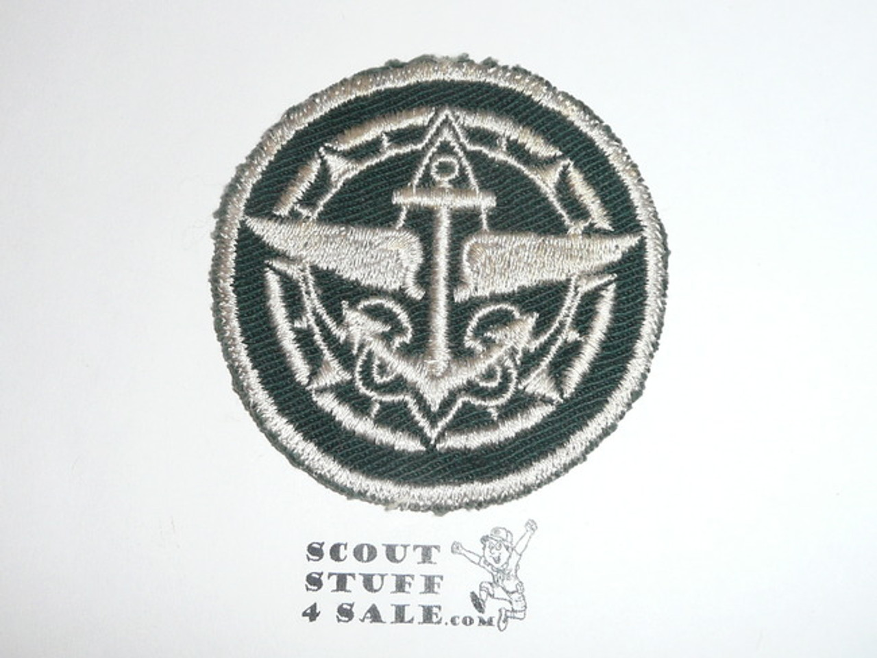 Explorer Advisor Patch on Green (EX-11), CAW Design, lite use