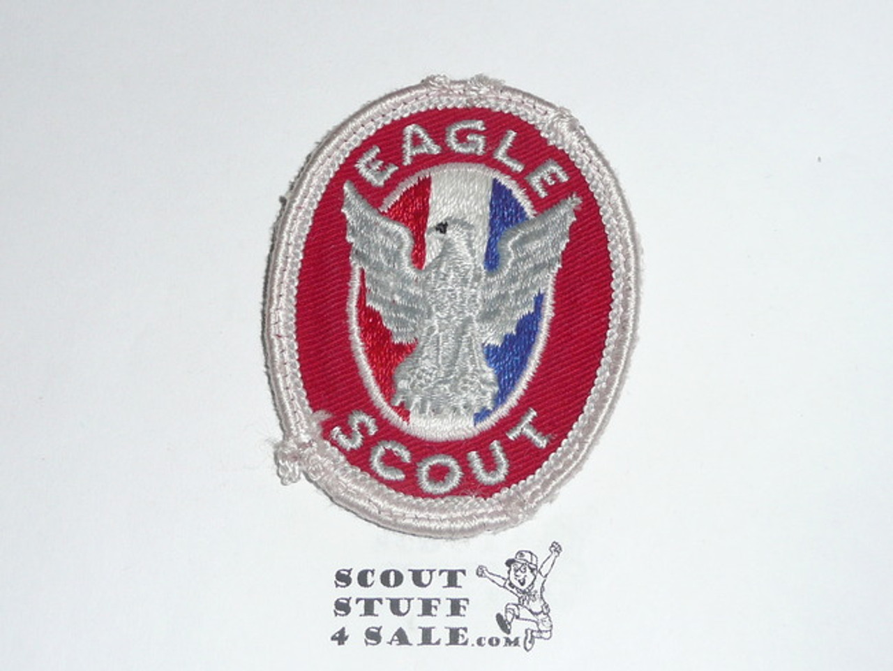 Eagle Scout Patch, Type 5A, 1975-1985, used