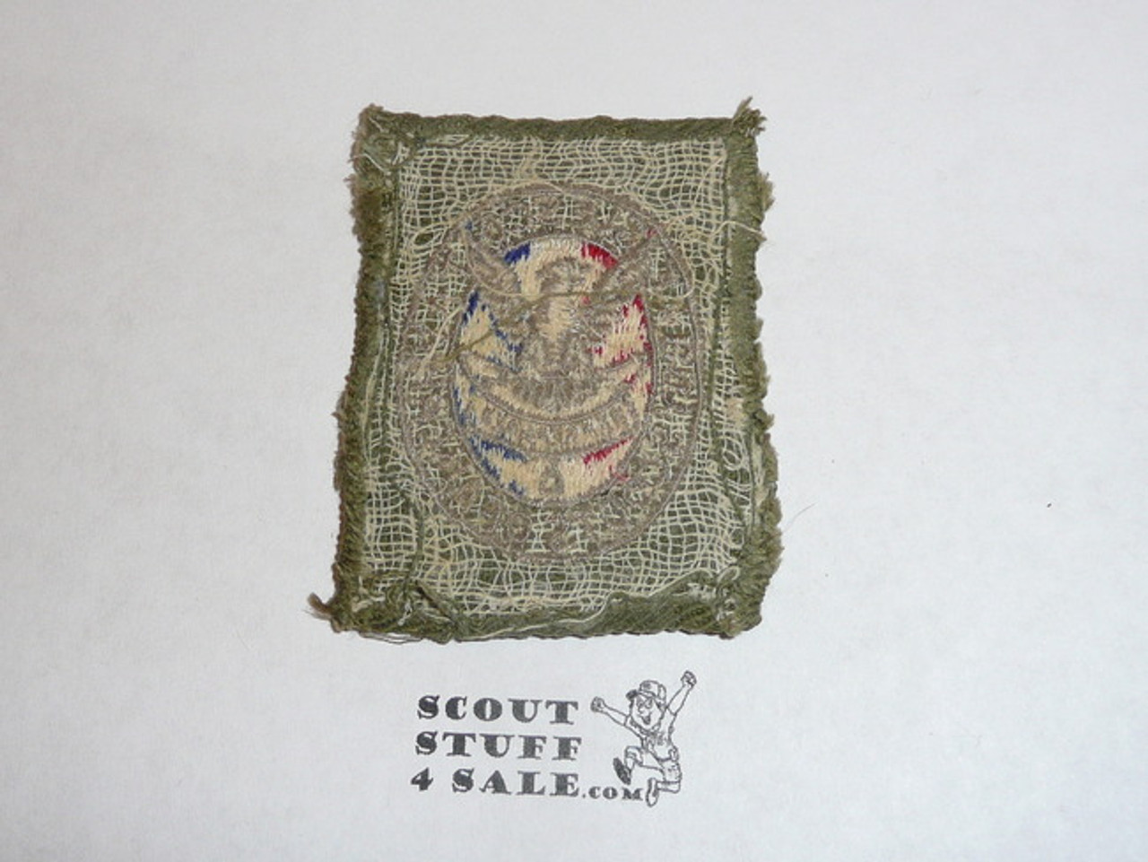 Eagle Scout Patch, Type 2, 1933-1955, Lt. Use #2
