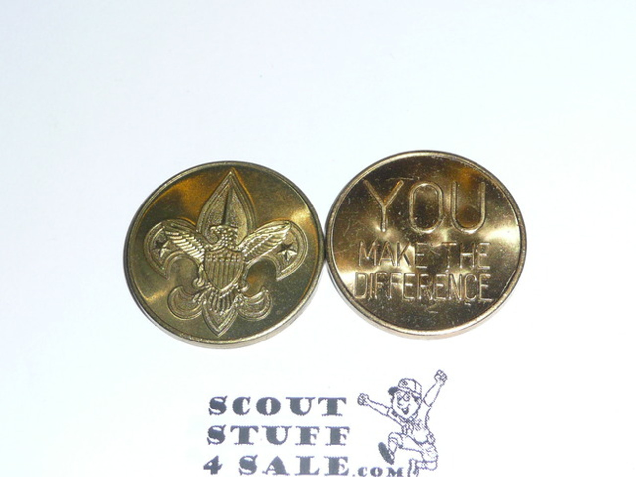 Boy Scout "You Make the Difference" Coin / Token