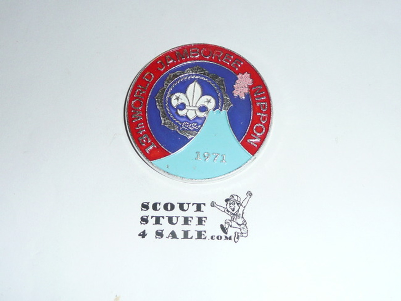 1971 Boy Scout World Jamboree Pin