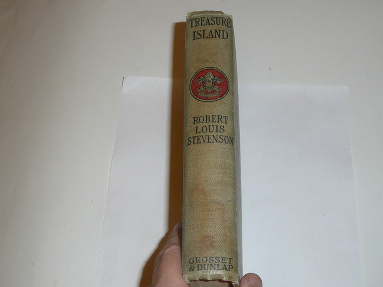 Treasure Island, By Robert Louis Stevenson, 1913, Every Boy's Library Edition, Type Two Binding