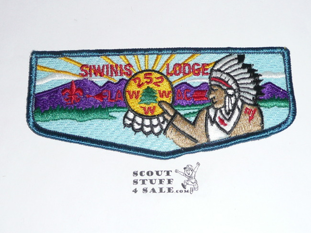 Order of the Arrow Lodge #252 Siwinis Flap Patch from the Last Ten Years