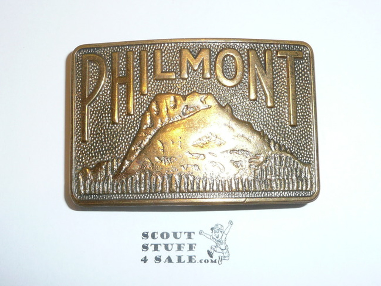 Philmont Scout Ranch, Heavy Brass Belt Buckle