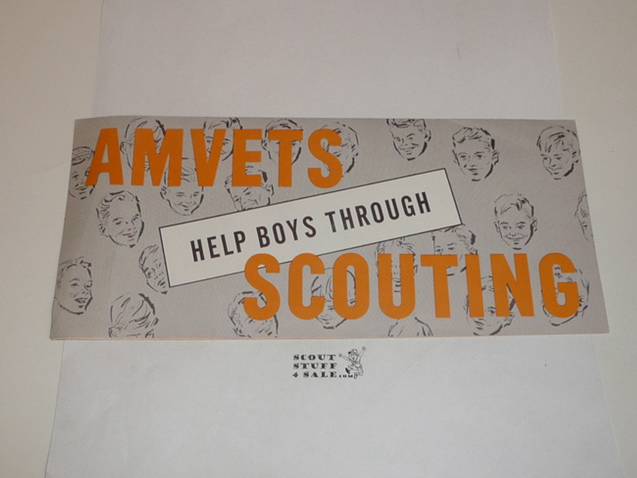 1960's AMVETS Help Boys Through Scouting, American Veterans of WWII partners with Scouting