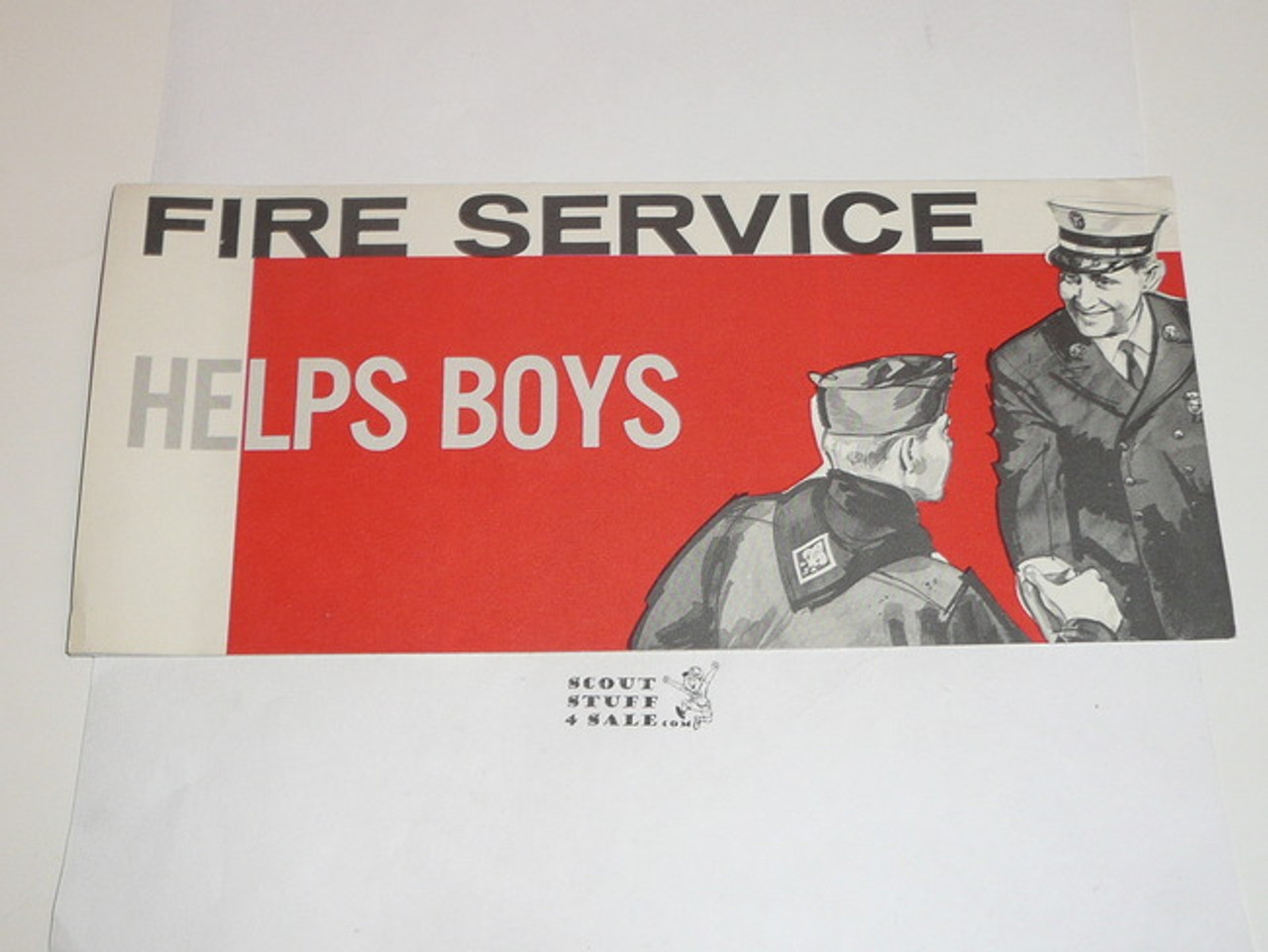 1960's Fire Service Helps Boys, Partnership with the Boy Scouts of America