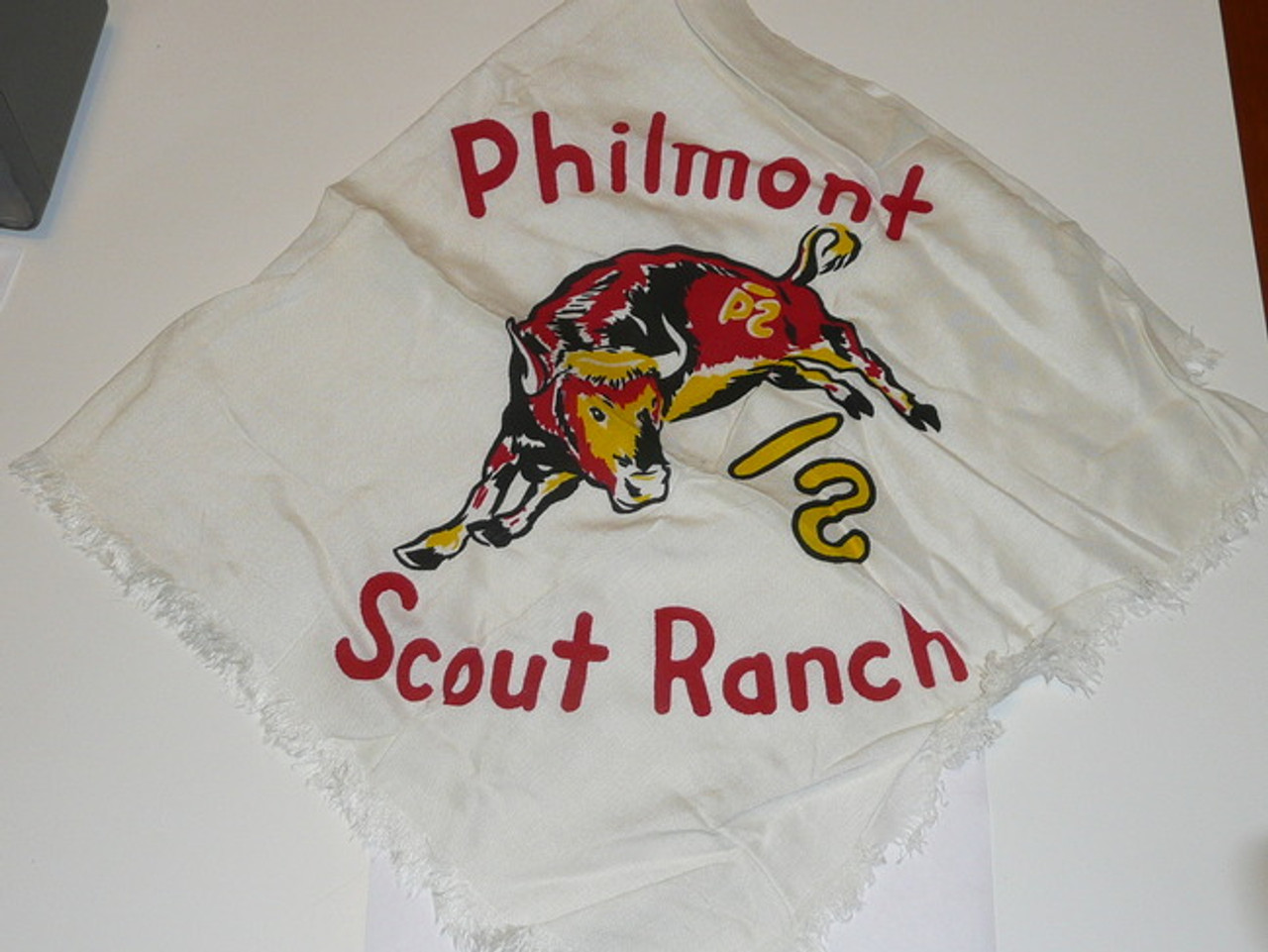 Philmont Scout Ranch Large Frayed Edge Scarf