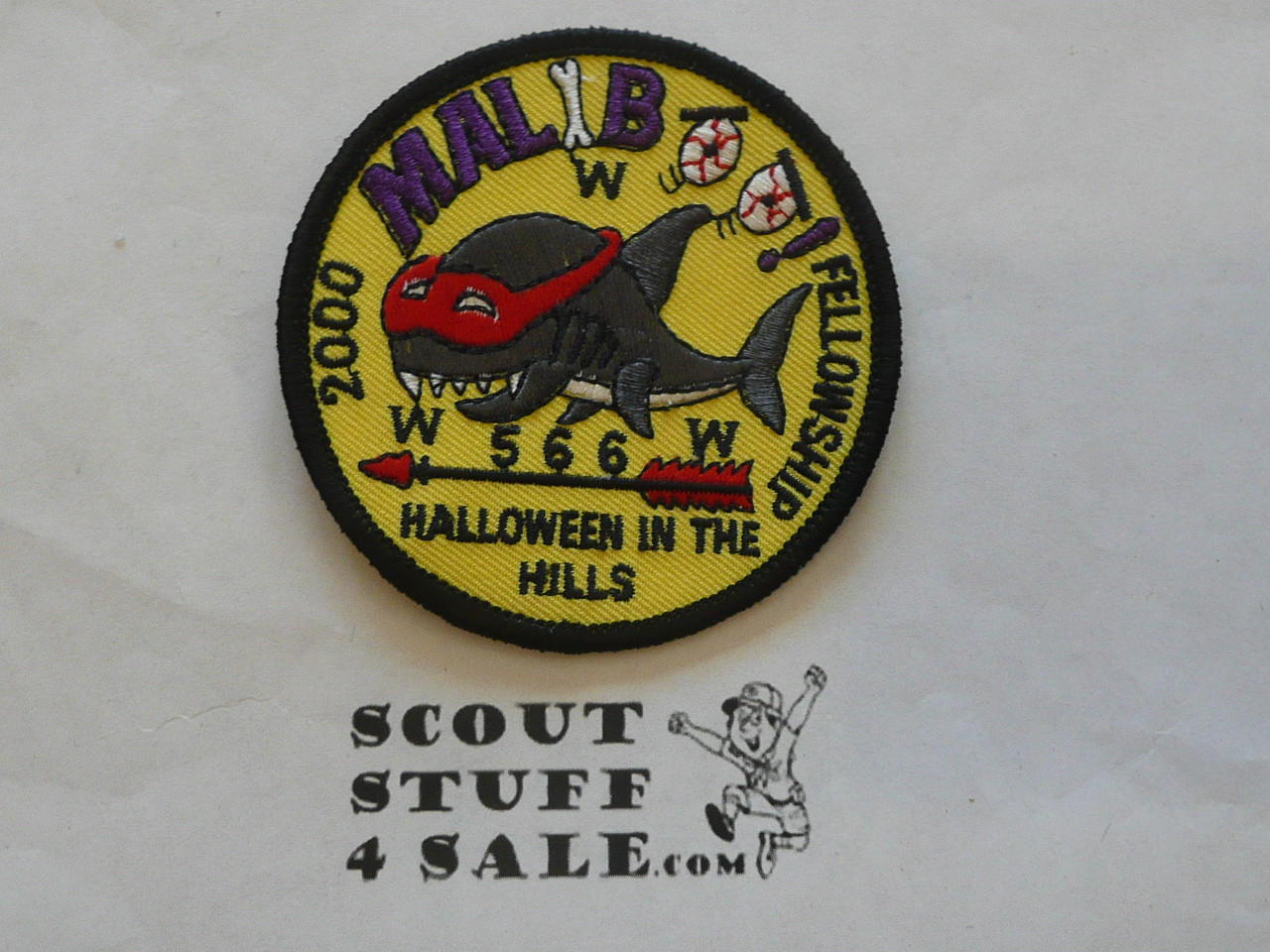 Order of the Arrow Lodge #566 Malibu 2000 Conclave Patch - Scout