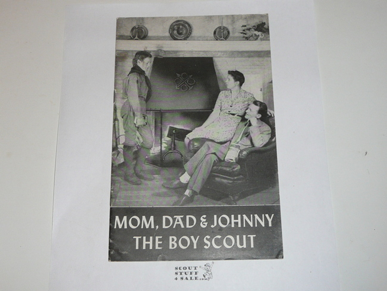 1944 Mom Dad and Johnny the Boy Scout, Promotional and Instructional Brochure