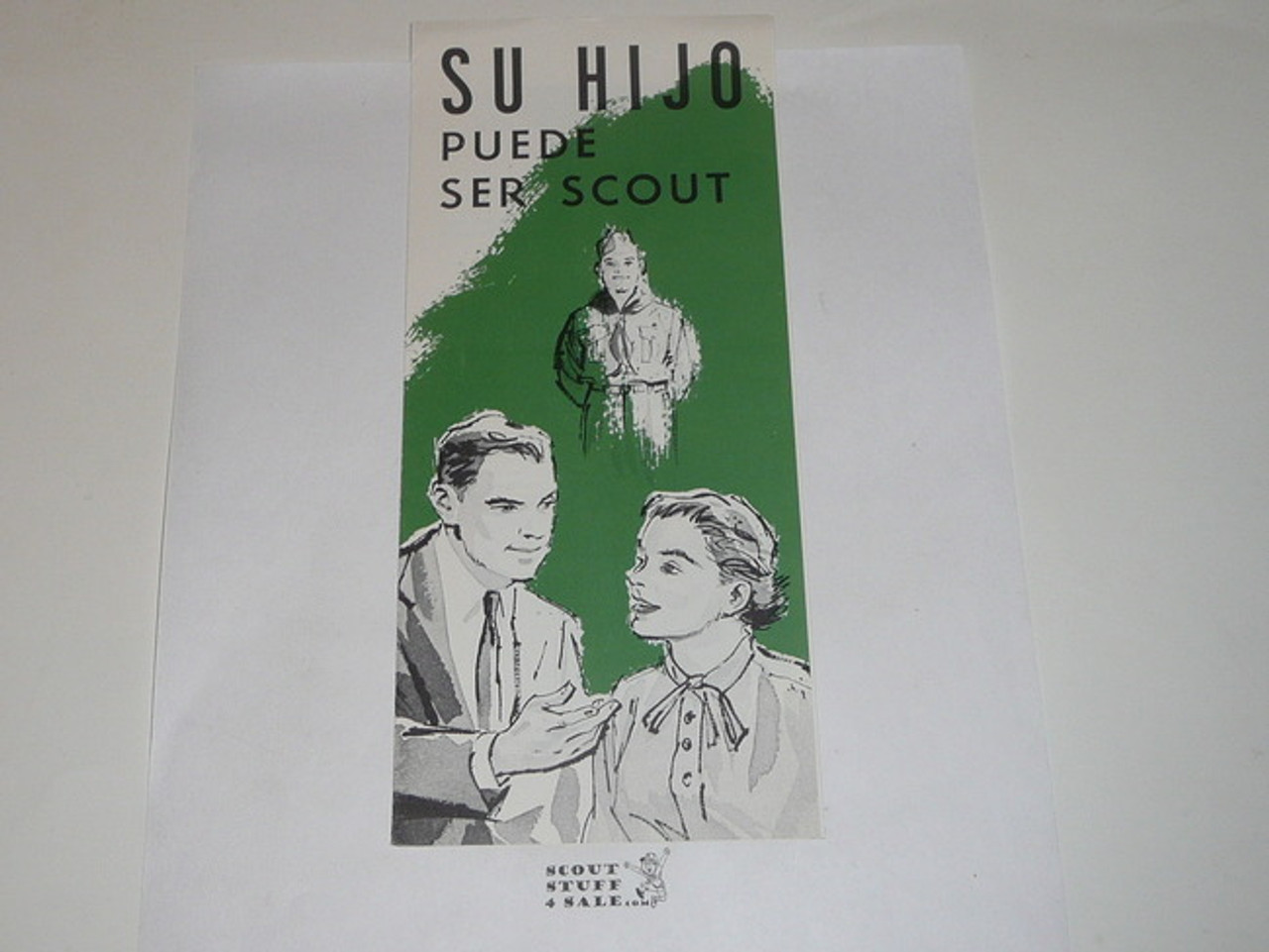 1962 Your Son Can be a Scout, SPANISH Boy Scout Promotional Brochure, 9-62 printing