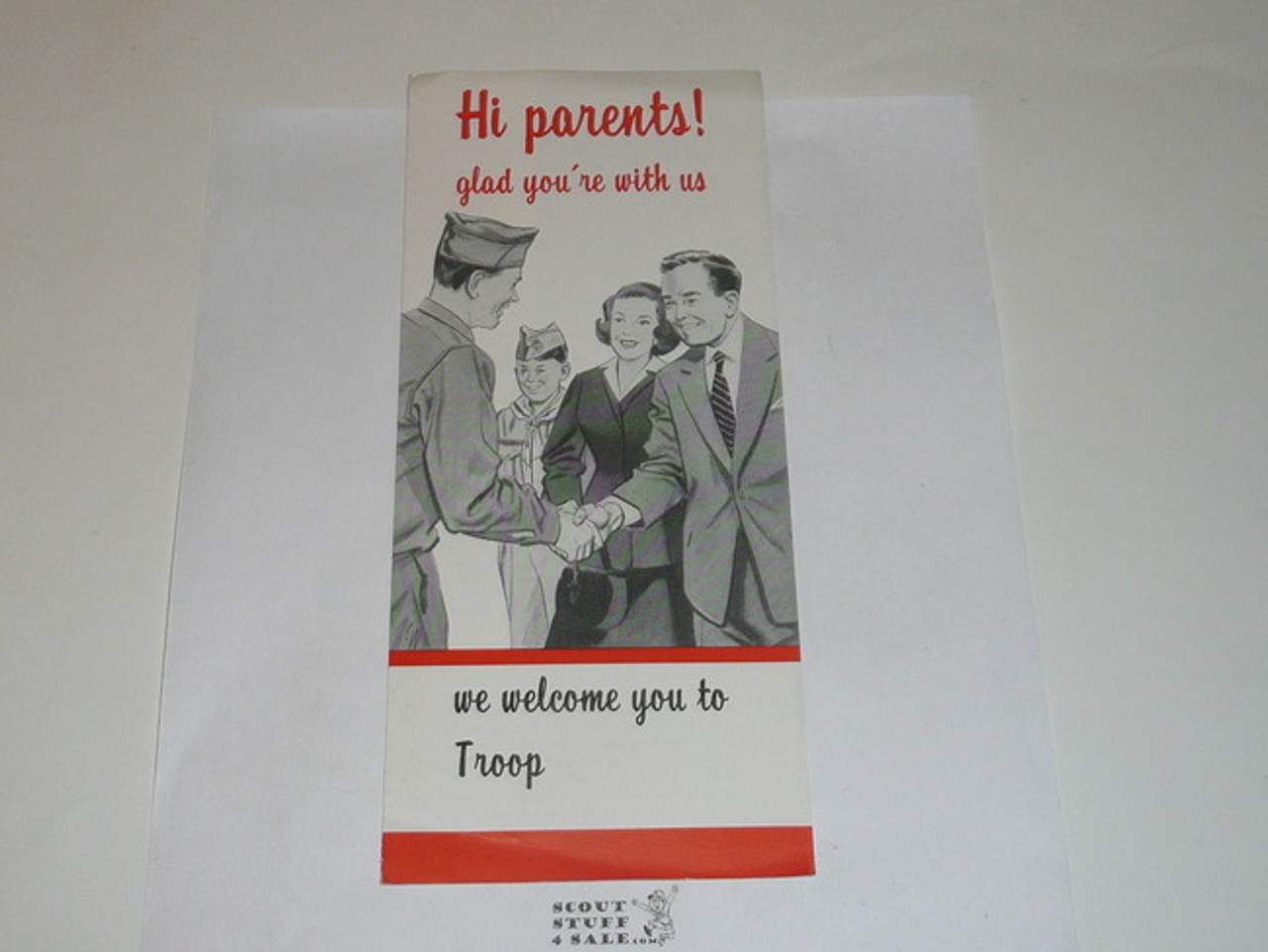1964 Hi Parents Glad You're with Us, Boy Scout Promotional Brochure, 2-64 printing