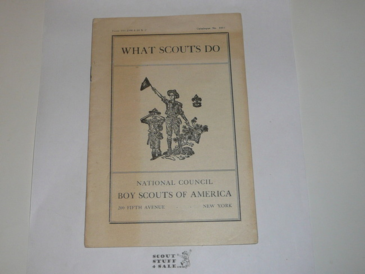 1920 What Scouts Do, Boy Scout Promotional Brochure, 20 pages of great information, 3-20 printing