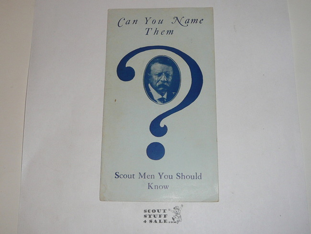 1930's Can you Name Them Scout Men you Should Know, Boy Scout Promotional Brochure