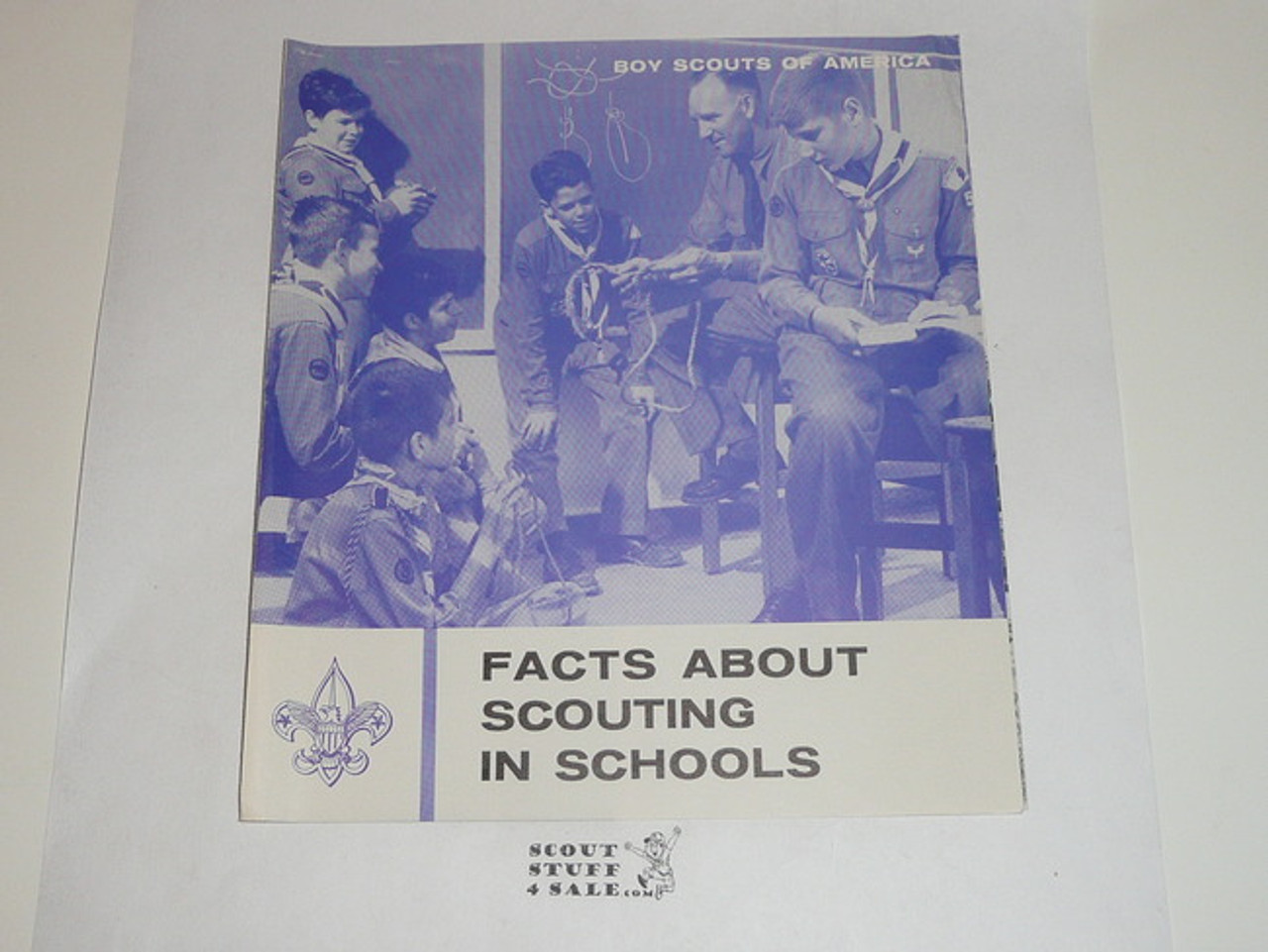 1960's Facts About Scouting in Schools Pamphlet