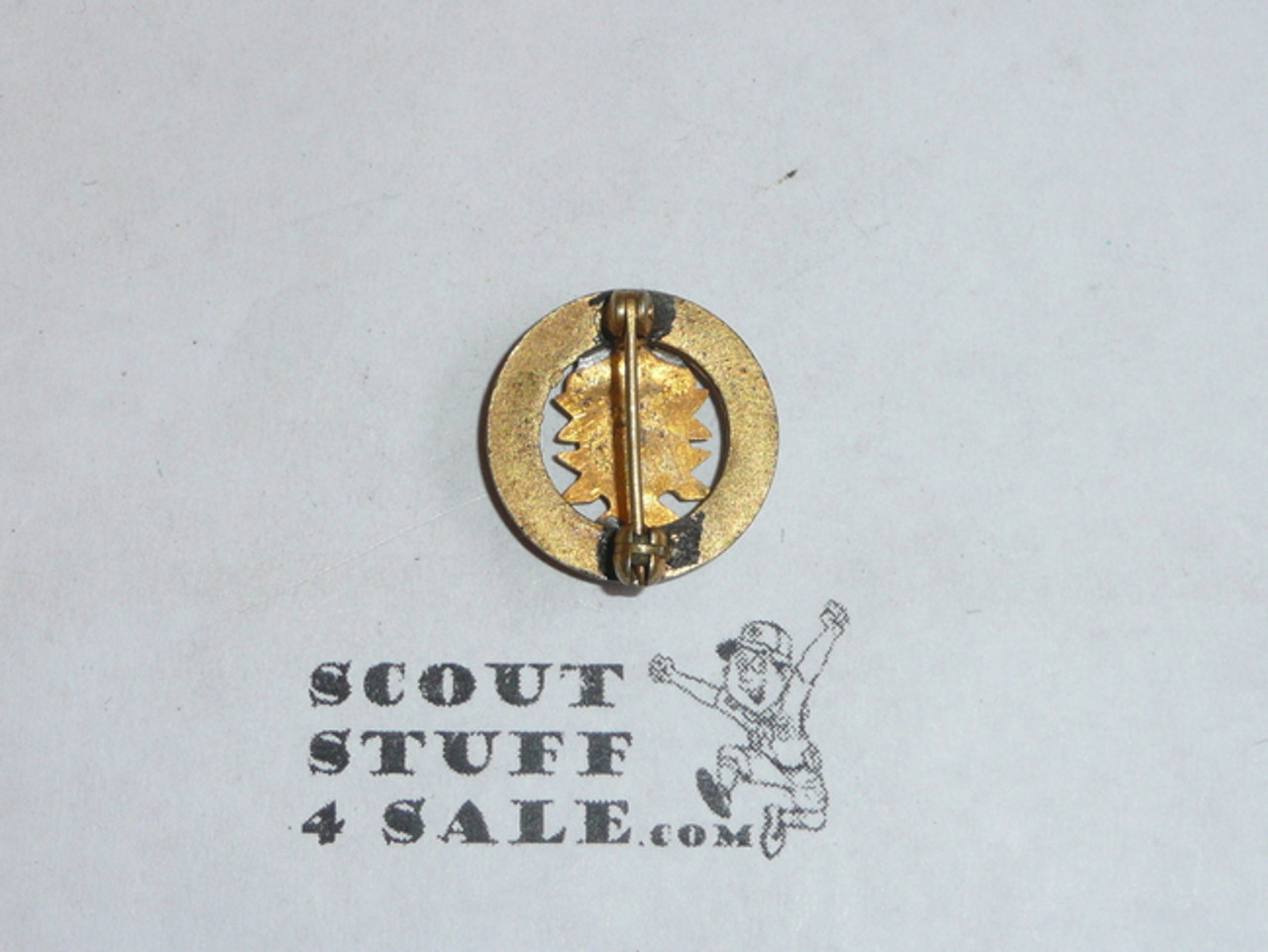 30 Year Veteran Pin, 1940's Issue, Vertical pin with spin clasp